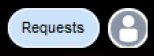 Requests button shown next to the avatar